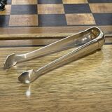 French silver-plated sugar tongs from the 1970s