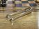 French silver-plated sugar tongs from the 1970s