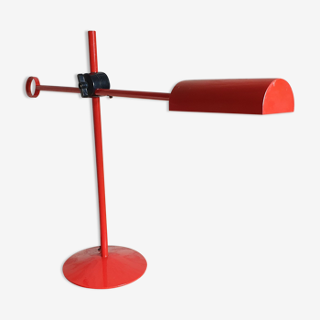 Red metal lamp design 70