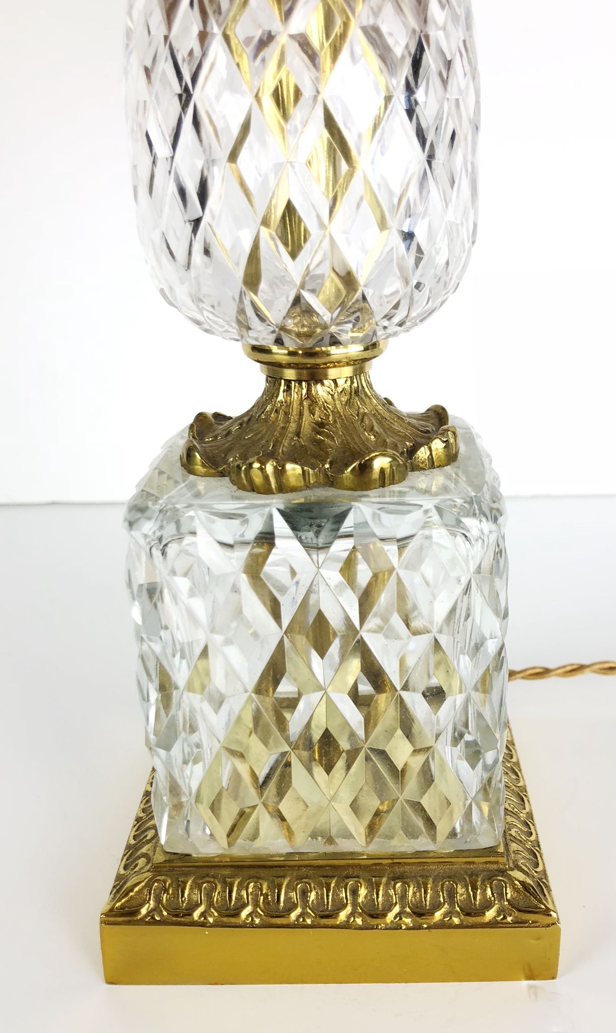 Lampe des années 70 en forme d'ananas
