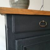 Old country style jam jar from the early 20th century