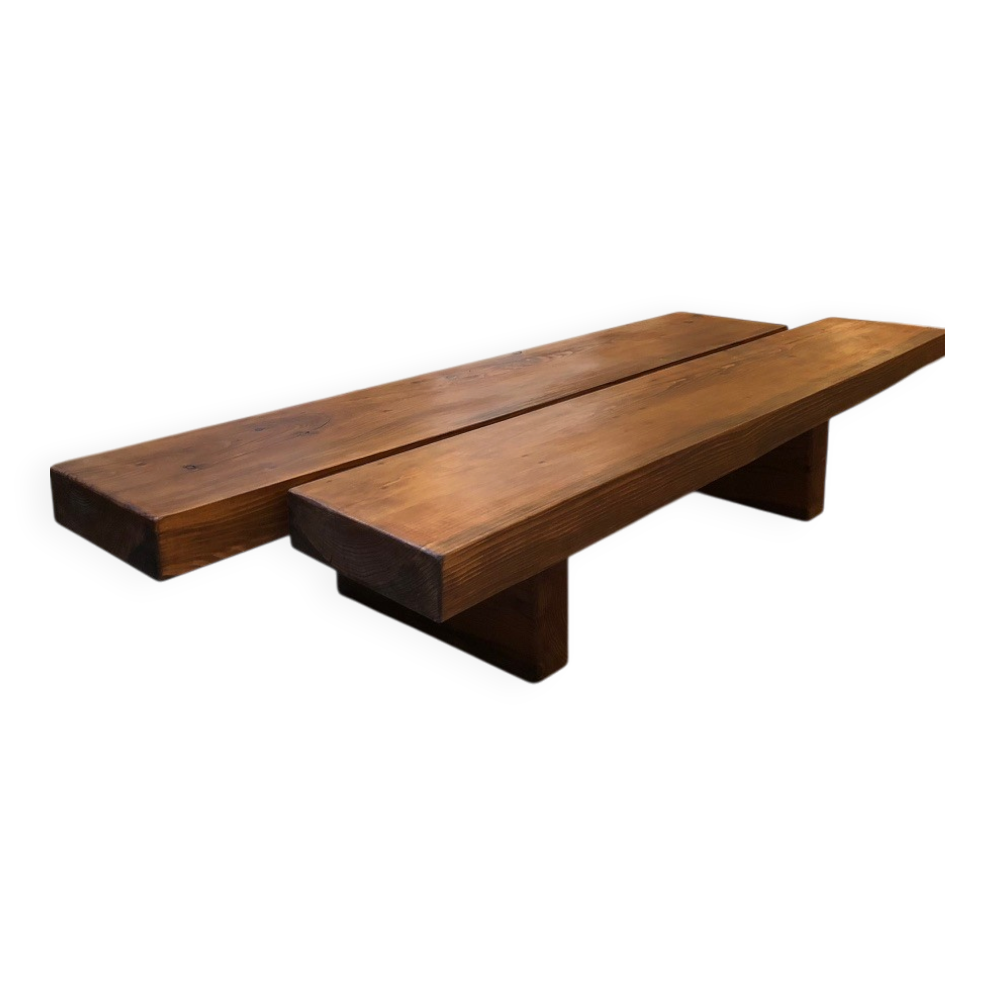 Table basse design Wabi Sabi, numérotée, édition Mobili Mundi