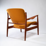 Fauteuil modèle FD136 Finn Juhl 1950s
