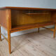 Bureau danois en teck et chêne du milieu du siècle, années 1950