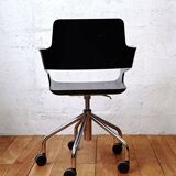 Set of 3 B32 office chairs, Armet