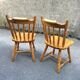 Chairs with pine bars