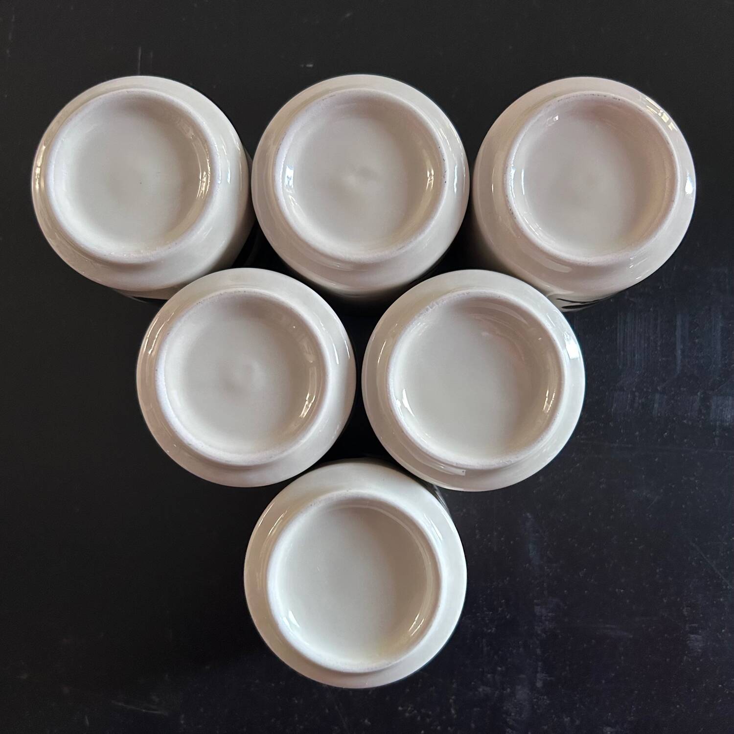 Set of 6 espresso cups