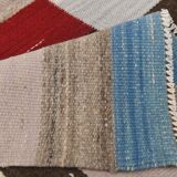 9x12 Mid Century Modern Large Vintage Kilim Rug, 272x367Cm