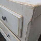 Commode patinée