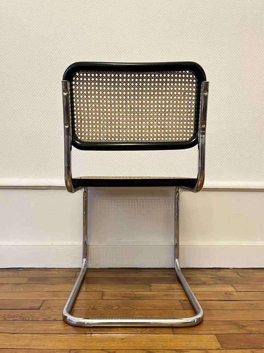 Marcel Breuer Cesca B32 black chair