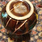 Vase with vintage handles