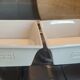 Two asymmetrical square gratin dishes BCI numbered, Made in France