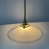 Old opaline pendant light