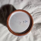 Old Quimper earthenware pot
