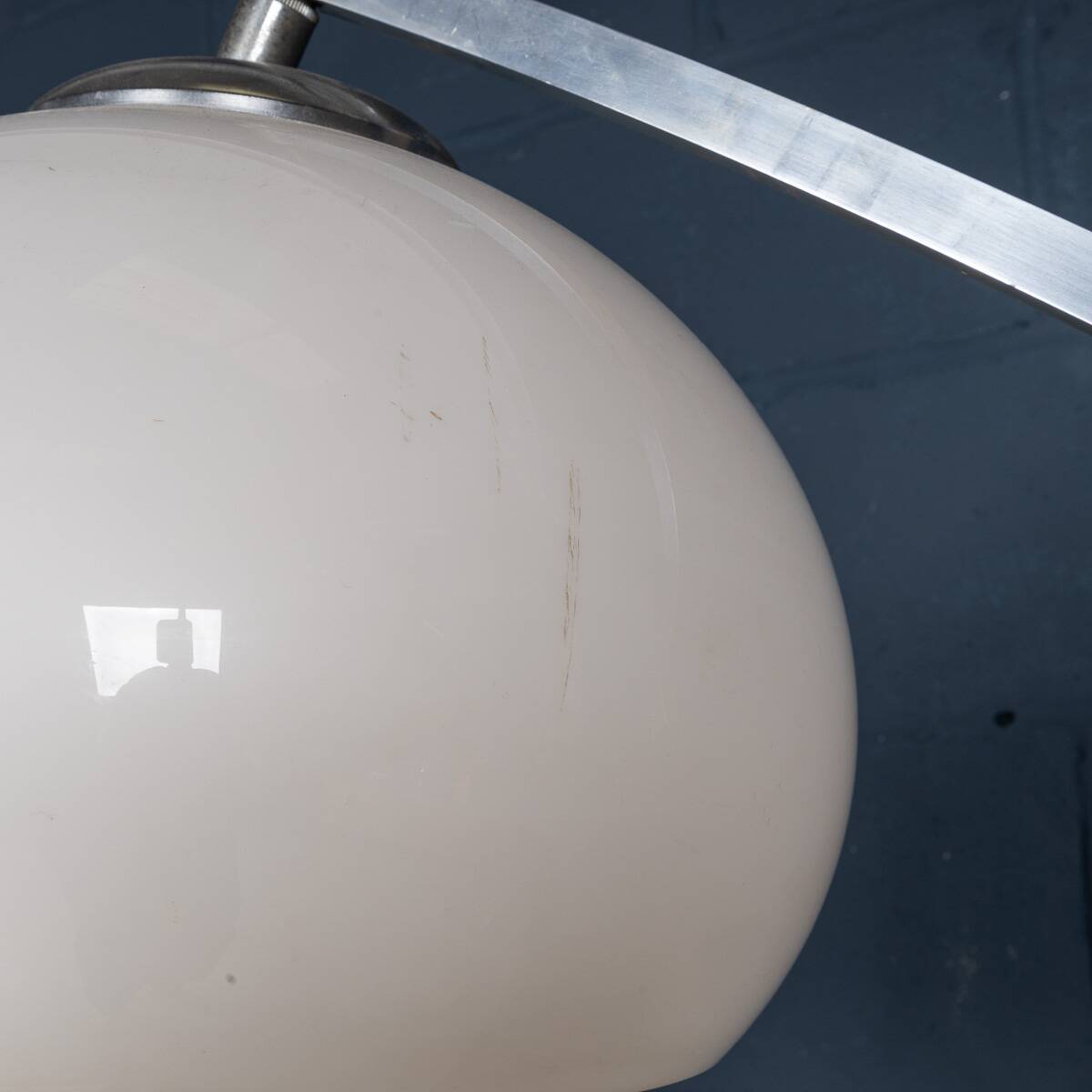 20thC ITALIAN EXTENDABLE ARC FLOOR LAMP c.1970