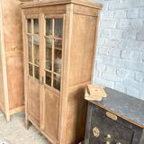 Old glass cabinet
