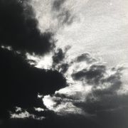 Rosine nusimovici, untitled (cloud iii), c 1980. black and white silver print
