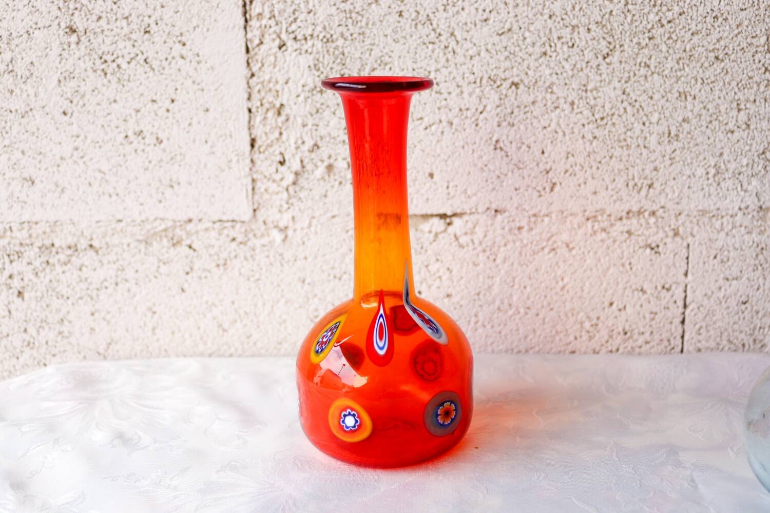 Murano blown glass vase – Vintage 70s