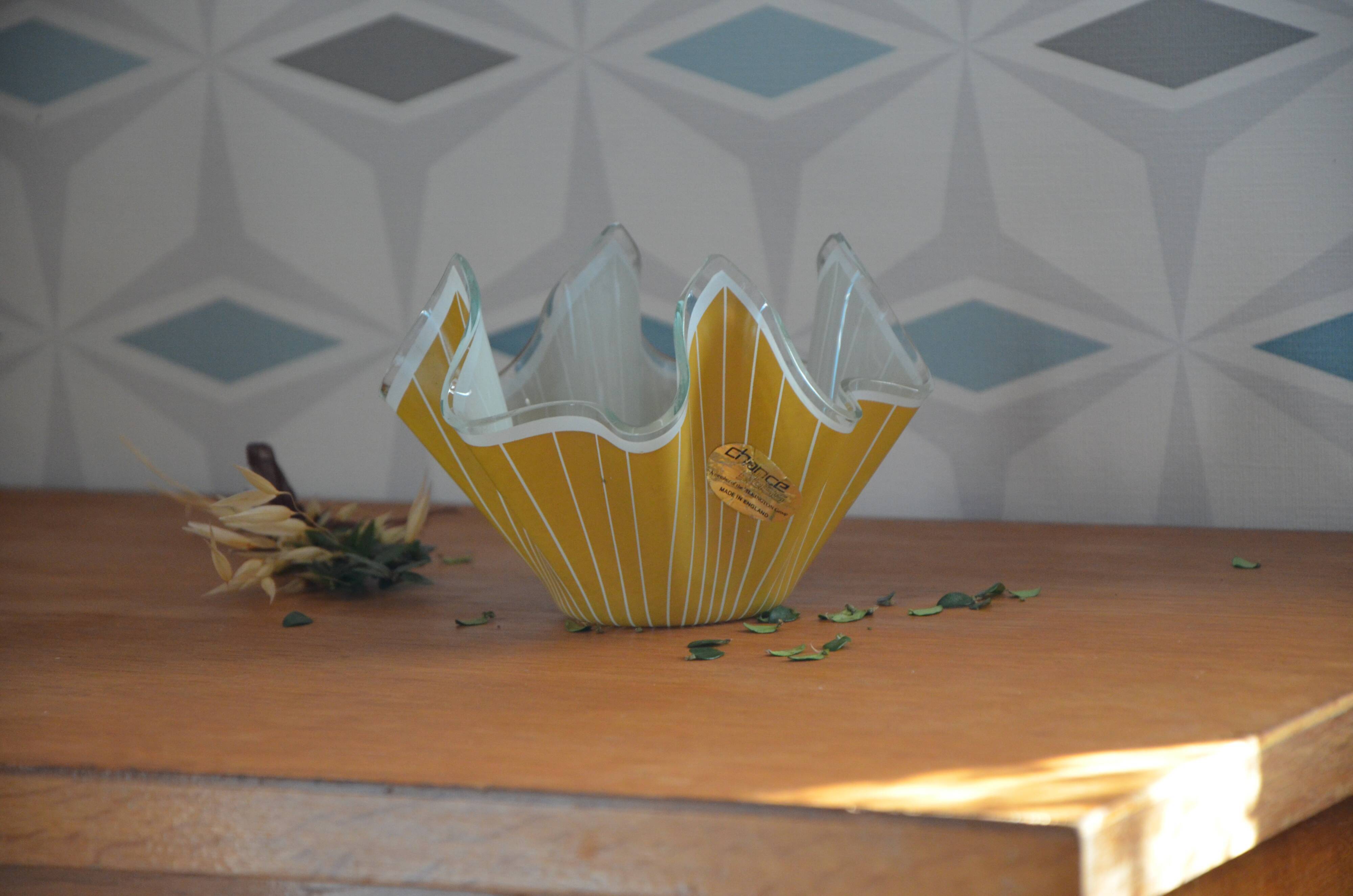 Chance Brothers handkerchief vase