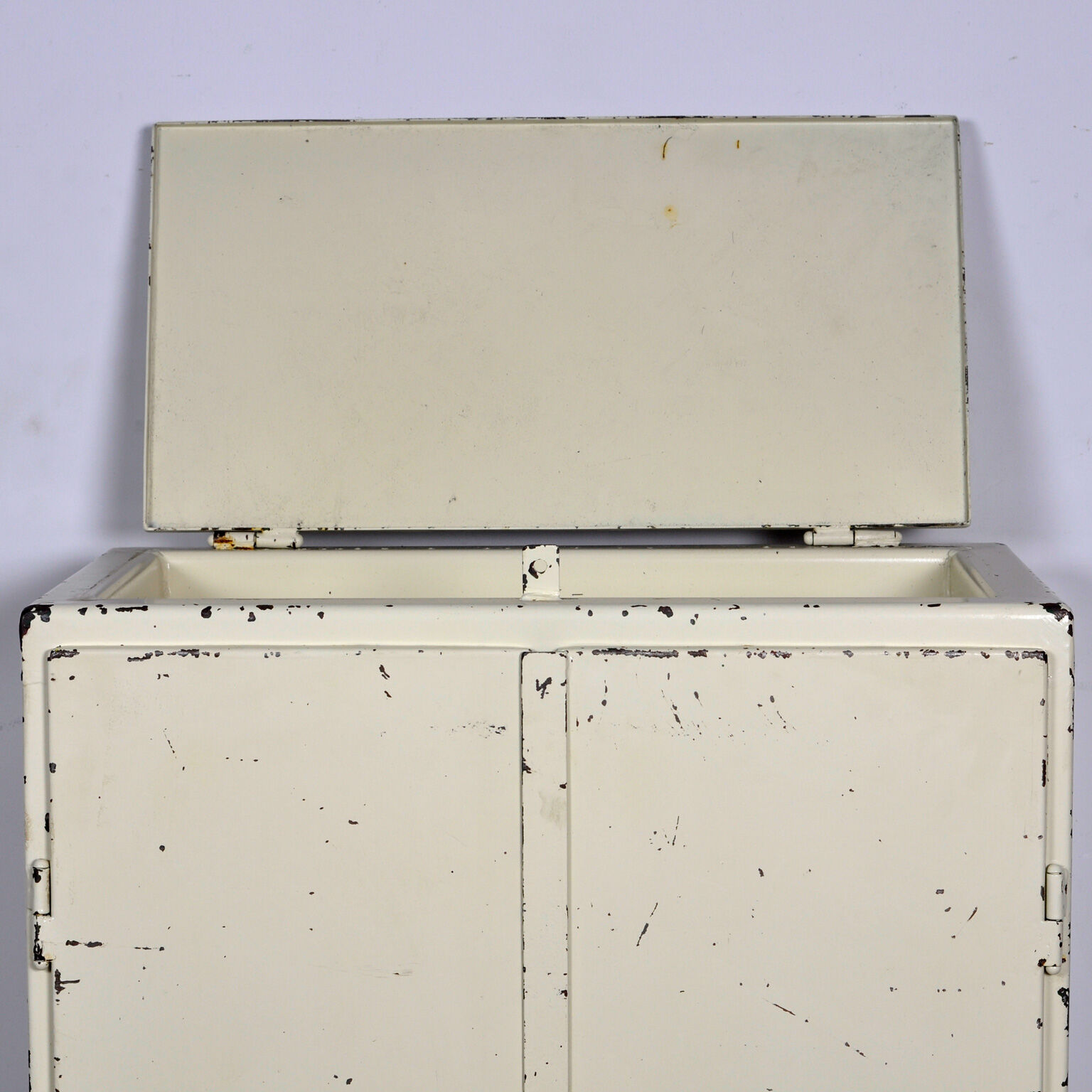 Industrial iron cabinet, 1960s