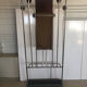 Vintage aluminum coat rack