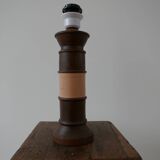 Lampe de table danoise en céramique du milieu du siècle