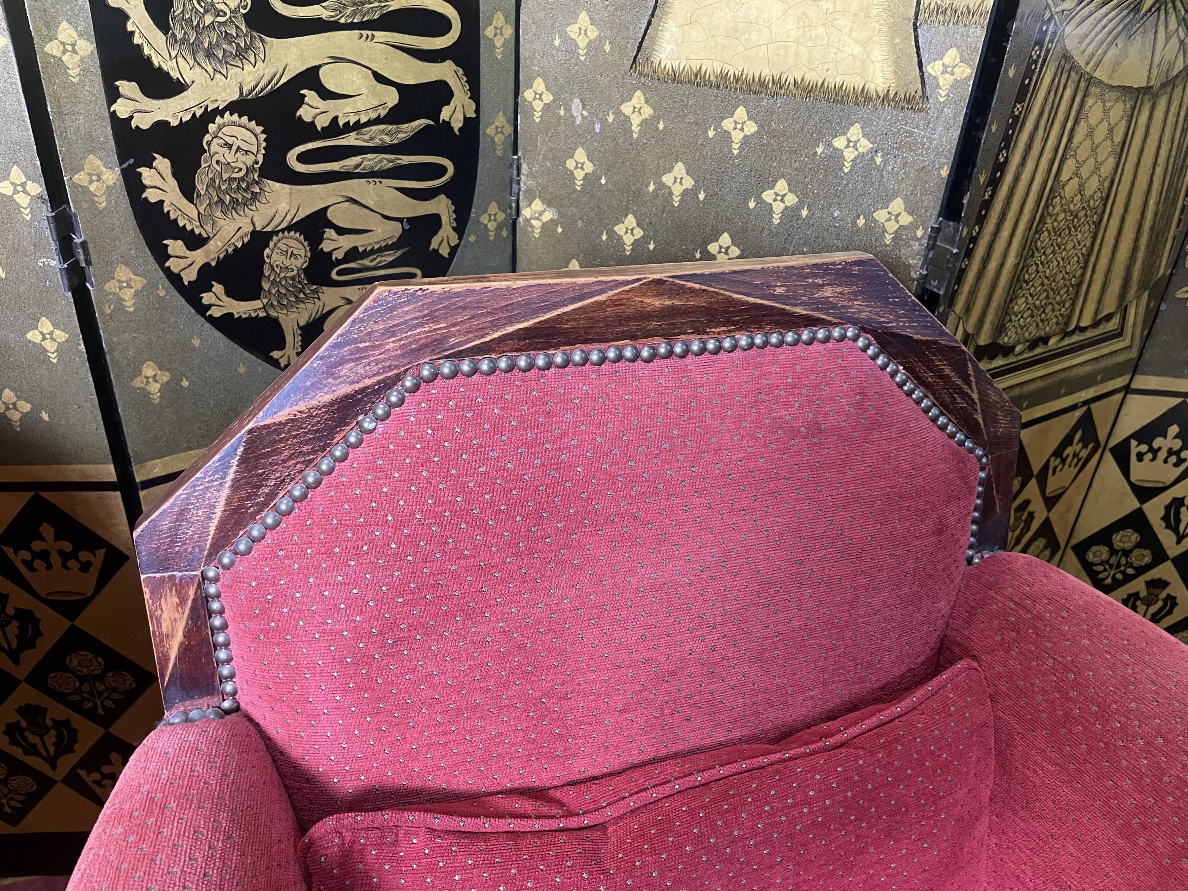 Pair of armchairs bergères Art Deco period