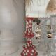 Ceramic polka dot candle holder