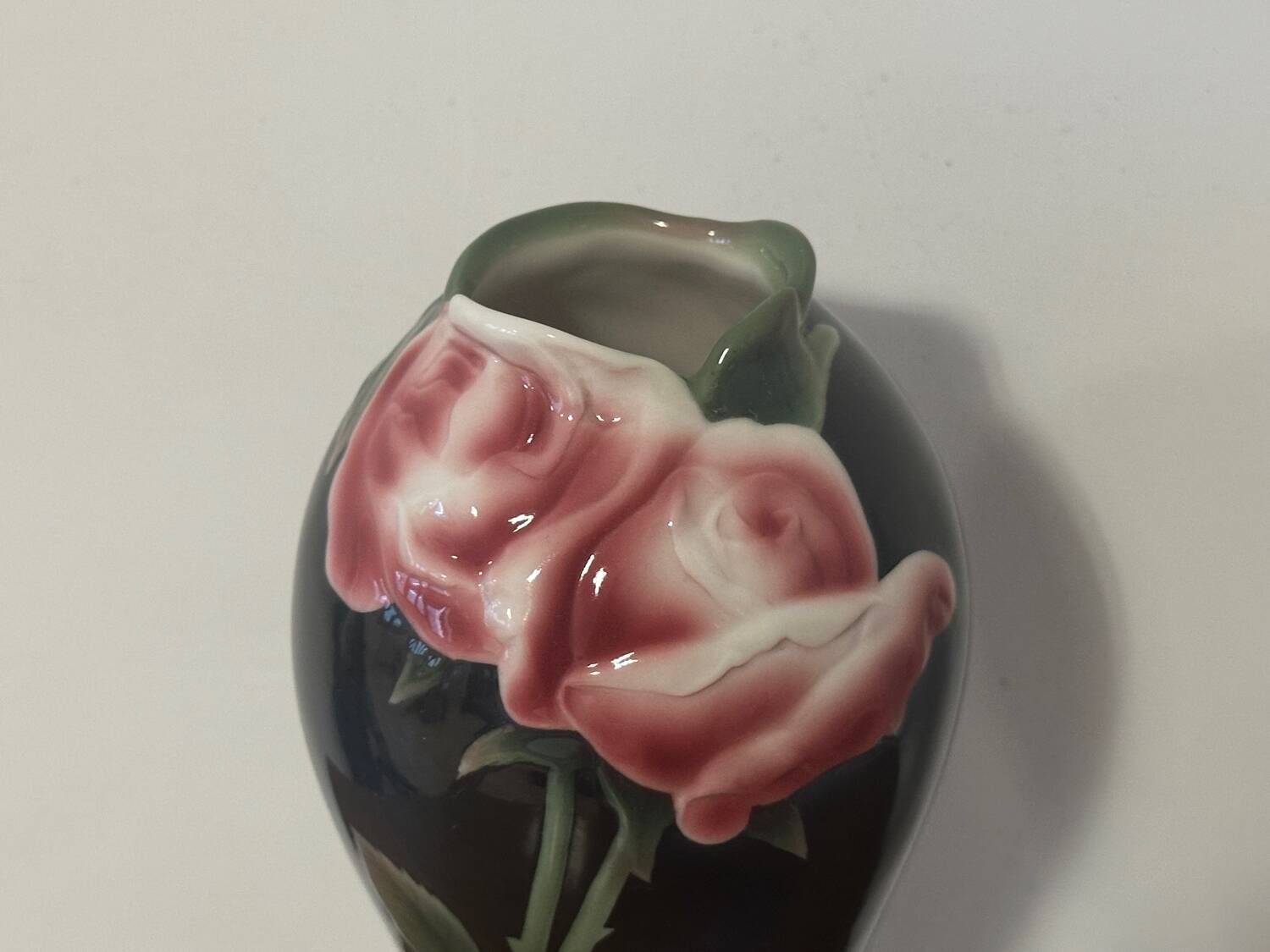 Art Nouveau porcelain vase signed Franz