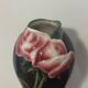 Art Nouveau porcelain vase signed Franz