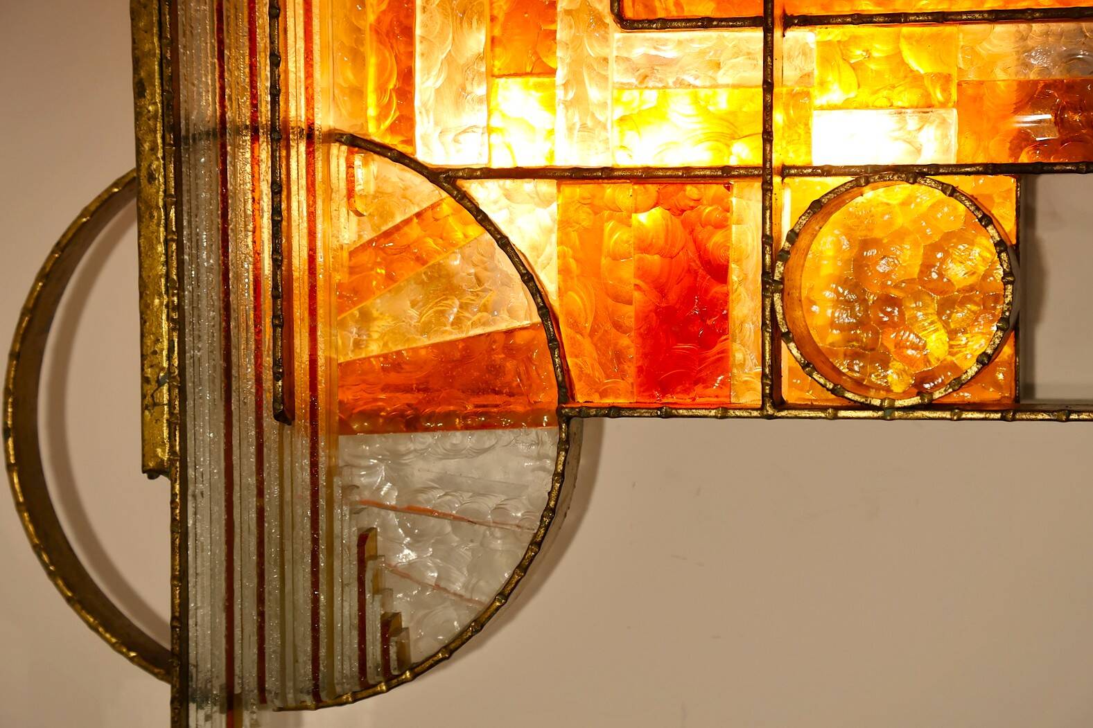 Rare Sconce by Albano Poli for Poliarte
