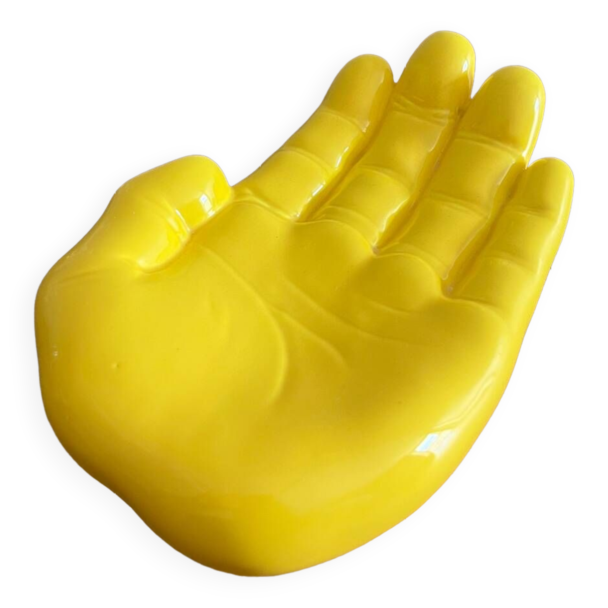 Empty ceramic hand pocket