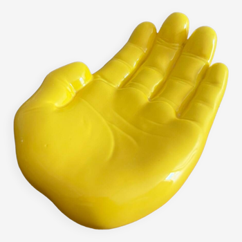 Empty ceramic hand pocket