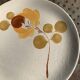 Loire ceramic cake dish 1713 Saint Amand earthenware France