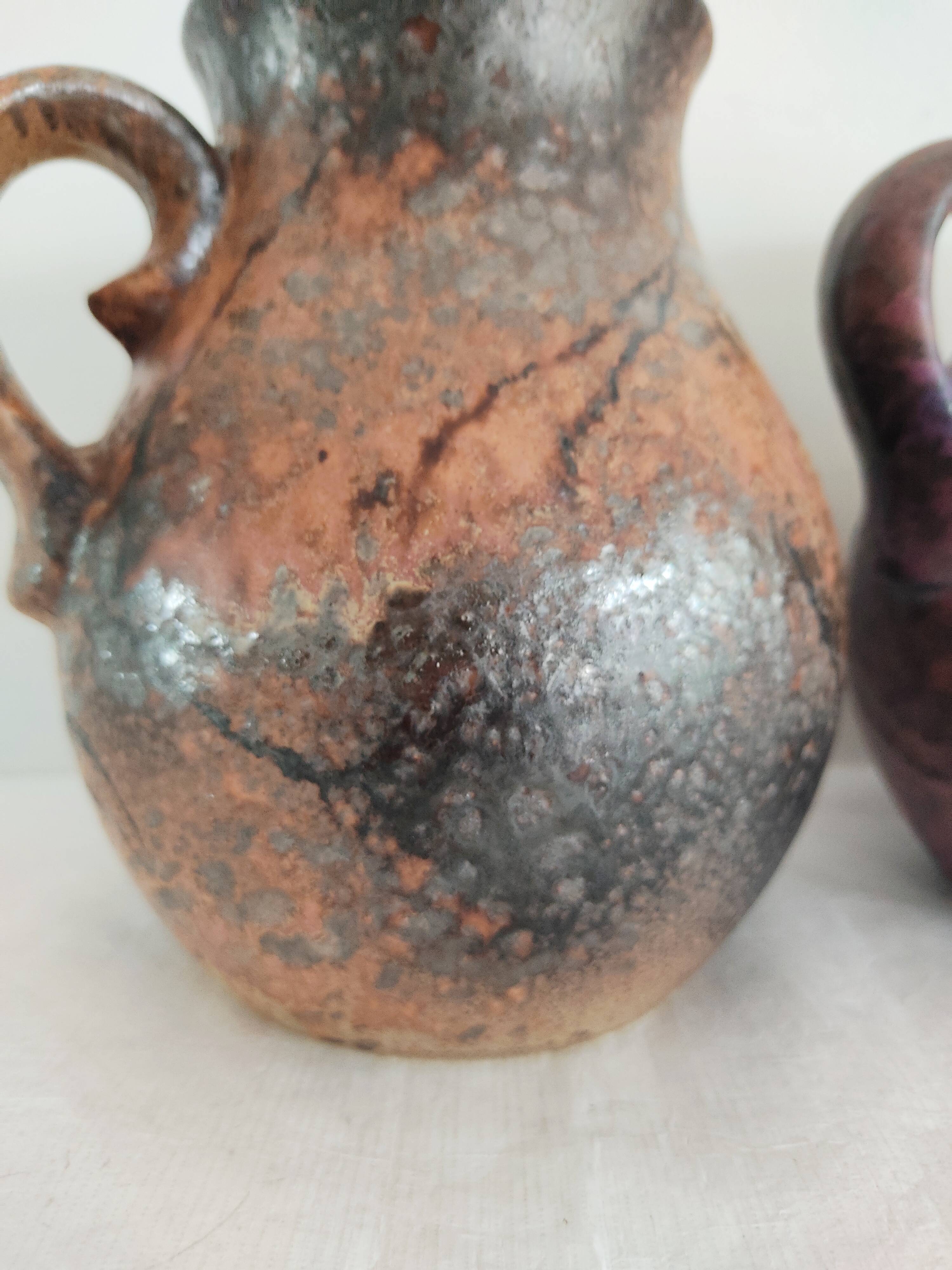 Set of 2 Ruscha vases 1970