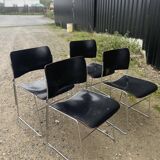 Set of chairs 40/4 by David Rowland for Howe