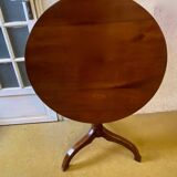 Cherry wood wine table.