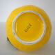 Pichet barbotine forme citron vintage