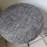 Pair of swivel stools 70s central foot