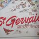 Poster Saint-Gervais Mt Blanc 1985