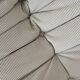 Beige velvet Togo armchair by Michel Ducaroy