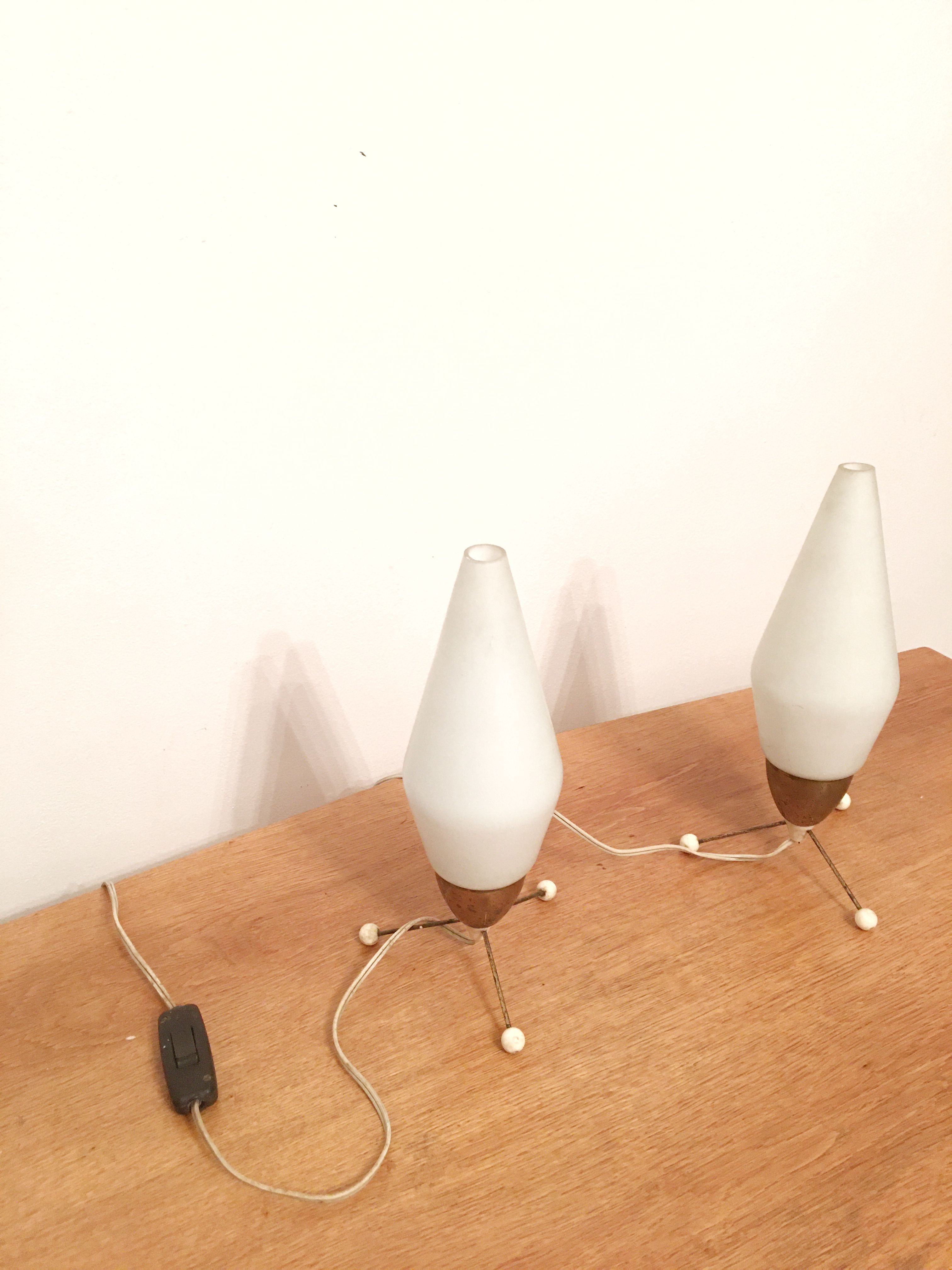 Nightstand Lamps – Spacecrafts – Spaceships / Rockets Kamenický Šenov PAIR