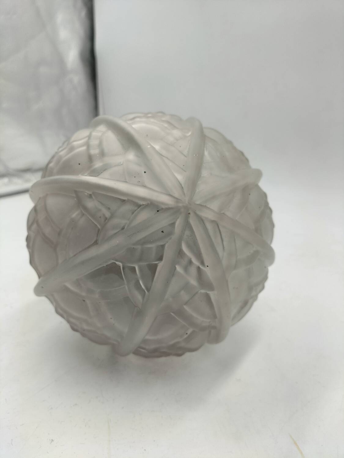 Art Deco glass pendant light