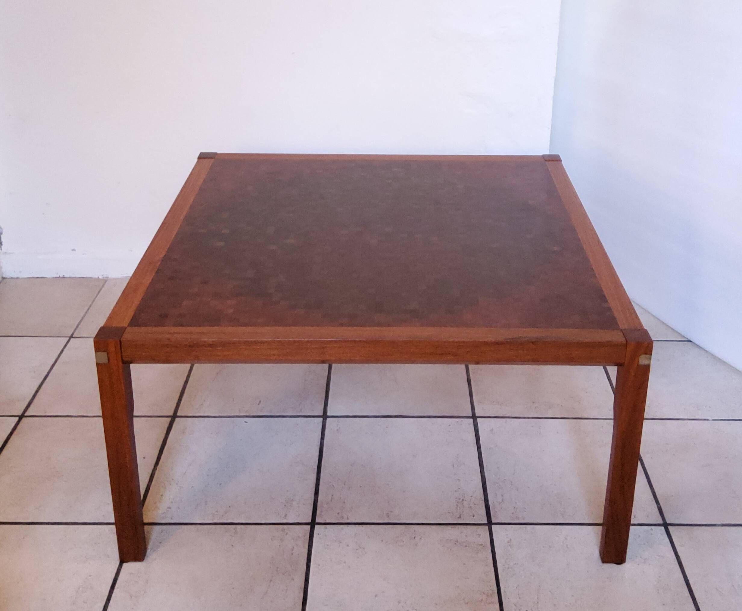 Table basse scandinave en bois massif