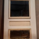 Woodwork trumeau with two mirrors