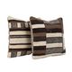 Set of 2 vintage kilim cushion covers 50x50 cm