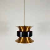 Danish copper hanging lamp, 1960s