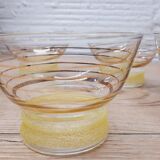 Set 5 cuts glass granity