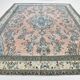 Salmon & Blue Classic Persian Rug, 318x410Cm