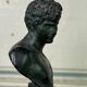 Two bronze busts in the style of the antique, 18th century.